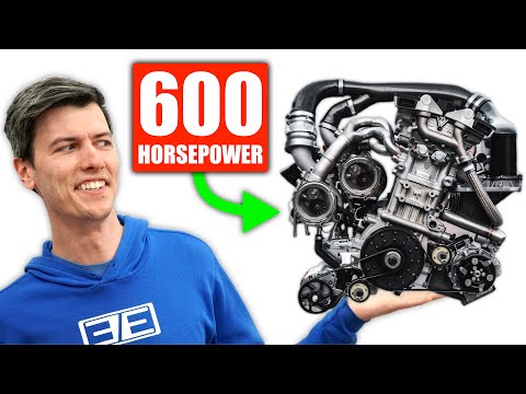 How Koenigsegg's Tiny Engine Makes 600 Horsepower - Only 3 Cylinders!