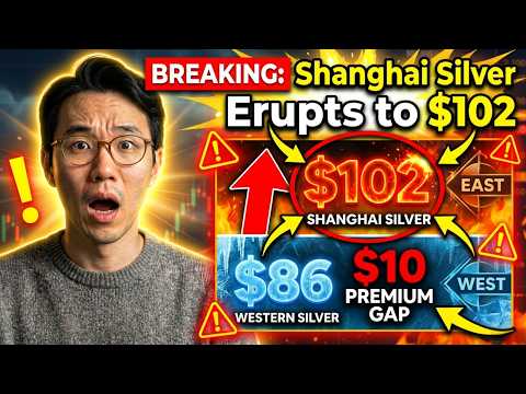 BREAKING: Shanghai Silver ERUPTS to $102 — $10 Premium Shock as West FREEZES at $86! (MARKET SPLIT)