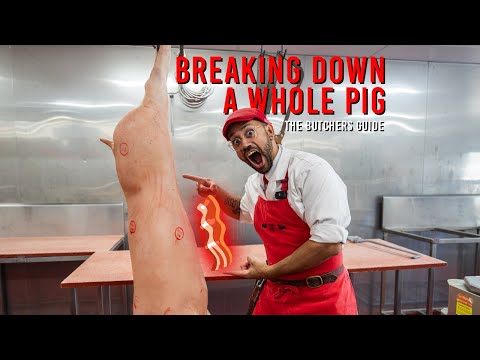 Breaking Down a Whole Pig: The Butcher's Guide