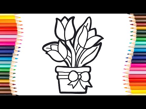 How to Draw Flowers Easy