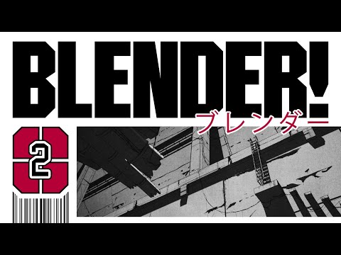 BLENDER! - Manga Style Animation (BLAME! Edition) - Material Creation (Part 1) - Tutorial