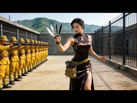 飛鏢高手深陷重圍！女特工奪刀絕地反殺，血洗日軍千人！⚔️ 抗日 | 戰爭 | Kung Fu | 甄子丹