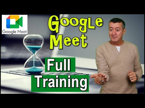 Google Meet 2021 Full Tutorial -Teachers & Trainers