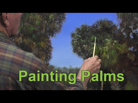 Painting Palm Trees