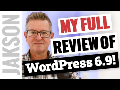WordPress 6.9 is here!  Full review of the new features! 🚀