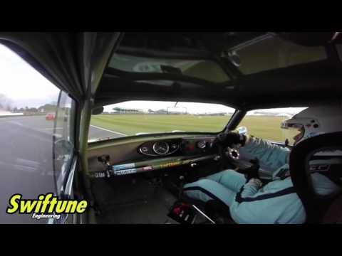 Swiftune Mini 119mph overtake round the outside at Goodwood 74MM
