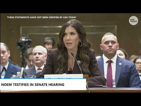 Full Kristi Noem hearing includes questions from Thom Tillis, other senators on Minnesota shootings