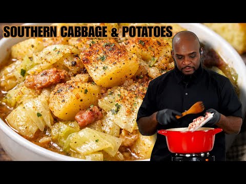 Southern Cabbage & Potatoes Just Like Grandma Made | Old School Soul Food