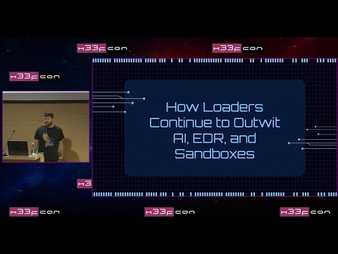 12. Ryan Robinson: Unpacking the Unstoppable: How Loaders Continue to Outwit AI, EDR, and Sandboxes