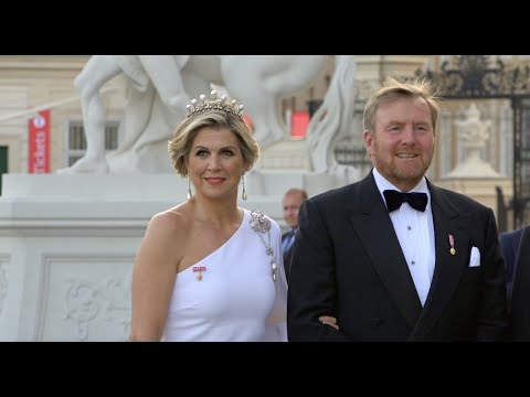 Staatsbezoek Oostenrijk dag 1: WA & Máxima in Wenen