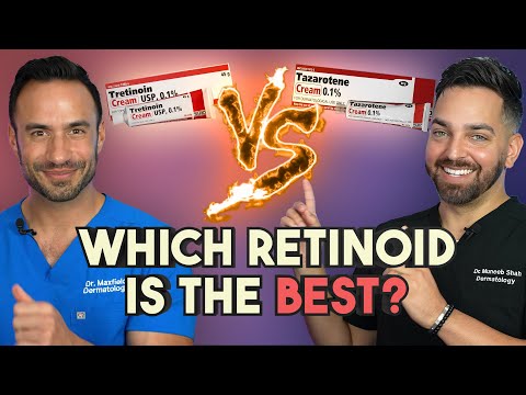 TRETINOIN VS. TAZAROTENE? Which is the most POWERFUL retinoid on earth? | Doctorly Investigates