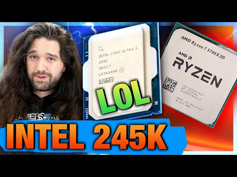 Intel Core Ultra 5 245K CPU Review & Benchmarks vs. 5700X3D, 13700K, & More