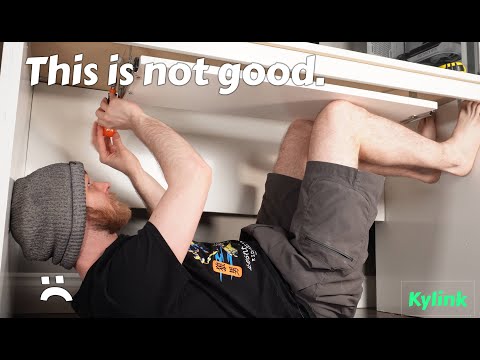 I installed a keyboard tray to my custom desk.