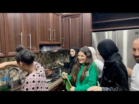 عزيمه بشار ومايا لنا عالافطار شوفوا لمِّتنا و عجقتنا قبل وبعد الافطار في اليوم ال18 من رمضان2023