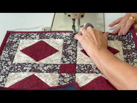 Too Beautiful 😍Easy to Sew PATCH Rug