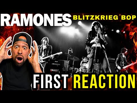 Rapper FIRST time REACTION to Ramones - Blitzkrieg Bop! Unmatched ENERGY…
