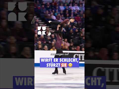 Beim Paarlauf dreht sich im Eiskunstlaufen sehr viel um die Frau ⛸️ #eiskunstlauf #doku