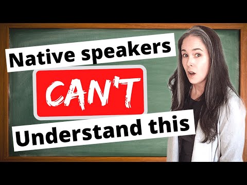 FAST ENGLISH: Native Speakers CAN’T Understand!