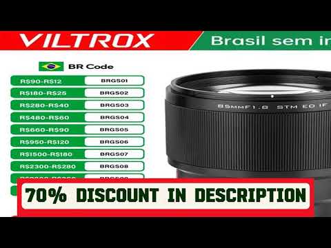 A must-have product! VILTROX 85mm F1.8 Auto Focus Full Frame Camera Lens for Fujifilm X Sony E Nik
