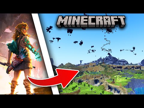 We're Building ALL OF Tears of the Kingdom in Minecraft