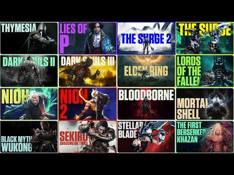 24 Souls Games Ranked by Difficulty based on my Marathon