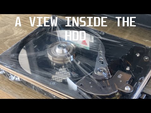 A View From Inside The HDD!