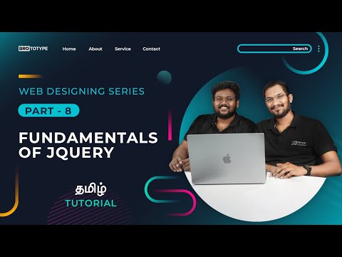 Part 8 | jQuery | Web Designing Series Tamil Tutorial