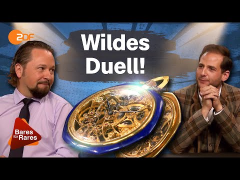 Luxuriöse Taschenuhr von Audemars Piguet aus 750er Gold sorgt für Staunen! | Bares für Rares