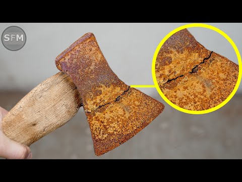 Expert Turns Old Ax into a MASTERPIECE - Return of Power