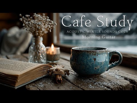 Cozy Winter Morning Guitar & Warm Acoustic Instrumental for Cafe Study Vibes ☕
