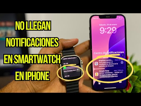 Notificaciones NO LLEGAN en SMARTWATCH en iPHONE - Solución