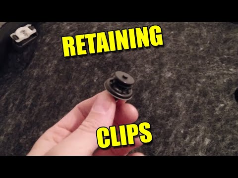 Explained Retaining Clips on Audi VW Door Panel Trim Bumper
