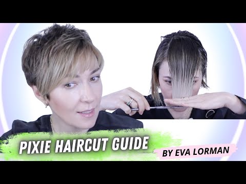 How To Cut Your Own Hair | Pixie Haircut Tutorial 2025 by Eva Lorman