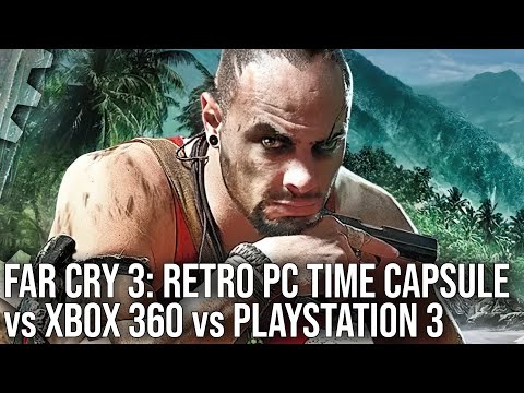 Far Cry 3 - 2012 Retro PC Time Capsule vs PS3 vs Xbox 360 - Console Perf Disaster