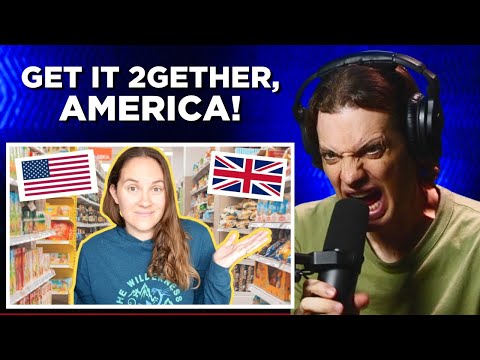American Reacts to 7 Ways British and American Supermarkets Are Very Different!
