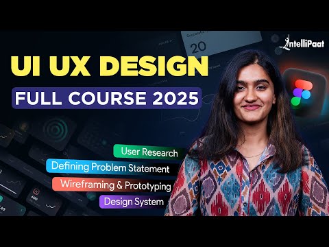 🔥Complete 11 Hour Free UI/UX Design Course for Beginners | UI UX Design Full Course | Intellipaat