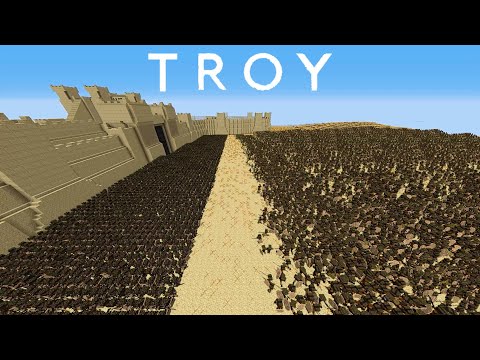 TROY in Minecraft - Main Battle | Part 2/3