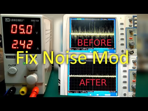 Fixing the LongWei LW-K3010D Bench Supply Noise Issue