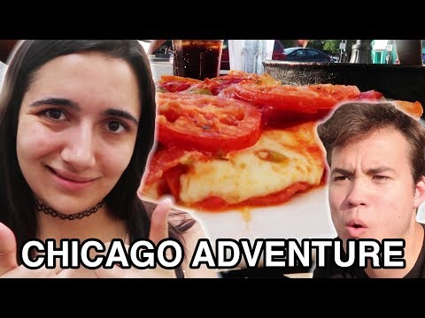 Trying Chicago Deep Dish Pizza For The First Time