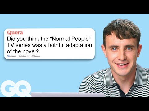 Paul Mescal Replies to Fans on the Internet | Actually Me | GQ