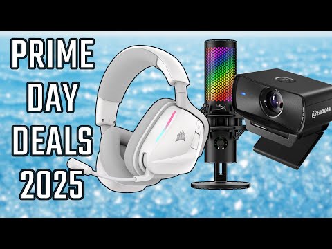 Best Prime Day 2025 Deals for Streamers | Headsets, Microphones, Lights, Mics