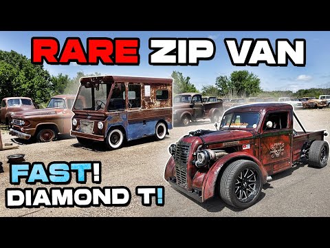 I've NEVER seen one before! RARE Studebaker! Twin Turbo Diamond T is FAST!