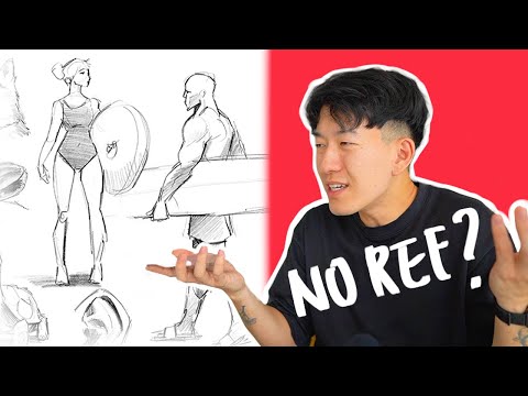 Can You Draw with NO REFERENCE? | Art Challenge