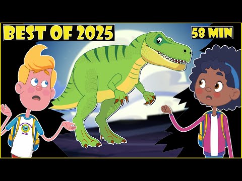 BEST of 2025 Mega Mix (58 Minutes)! Dino Hunt, Werewolf, Mummy, Skeleton + More | Mister Kipley