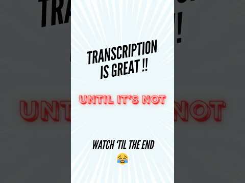 Transcription is great!  Until it's not. 😂 #applenotes #smartphone #notetakingapps #techtok