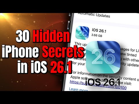 iOS 26.1 JUST DROPPED — 30 Hidden Features Apple Didn’t Tell You About!  (Real Review)