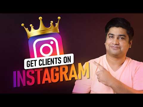 How to Get Clients on Instagram as a Graphic Designer