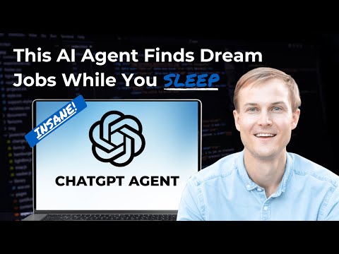 This ChatGPT Agent Finds Dream Jobs While You SLEEP (Live Demo)