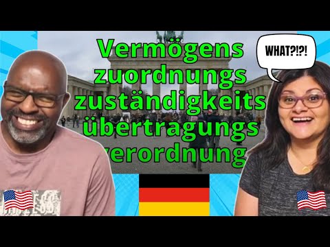 Americans React to A Review of the German Language