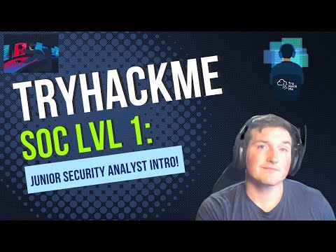 Junior Security Analyst Intro: THM SOC LVL 1 Path